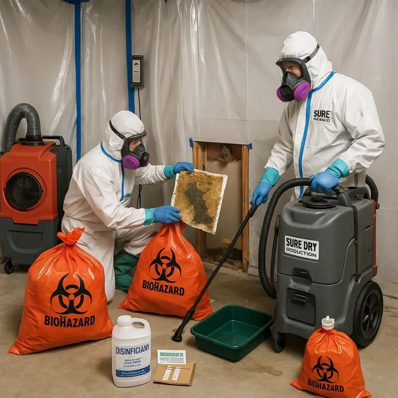 Contaminated Water Handling Protocols process in Marine City, MI